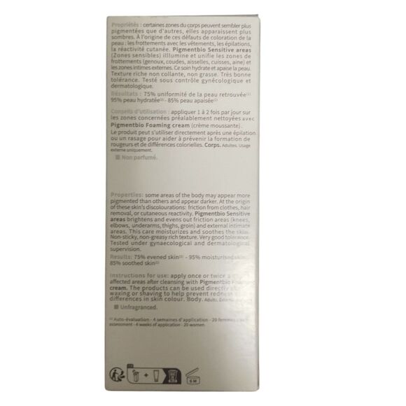 BIODERMA Pigmentbio Sensitive Areas Smoothing Cream - 75ml Exp 11/26 - Picture 3 of 8